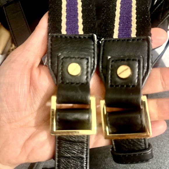 Tory Burch Nylon Backpack – Black & Gold – Authentic - Picture 10 of 16